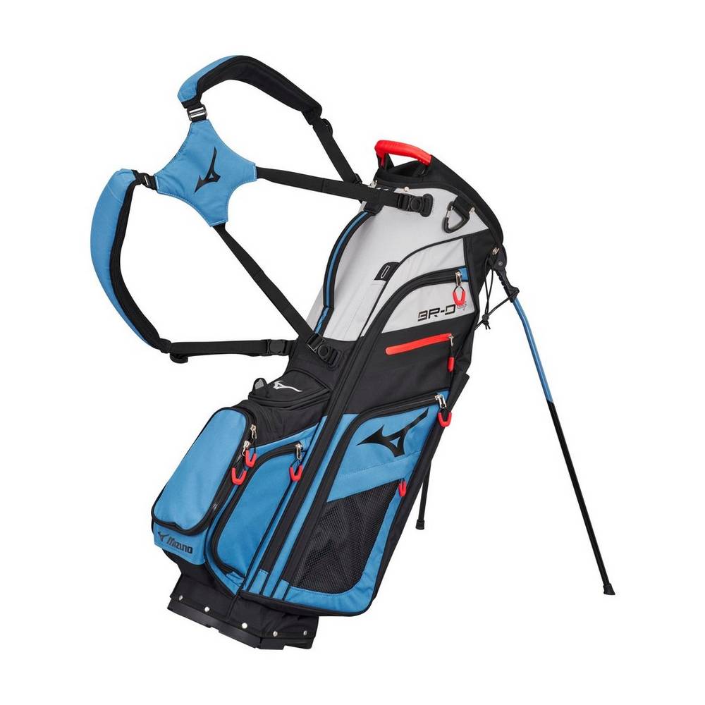 Mochila Mizuno BR-D4 14-Way Stand - Homem - Cinzentas Azuis/Pretas - LMNEQ4913